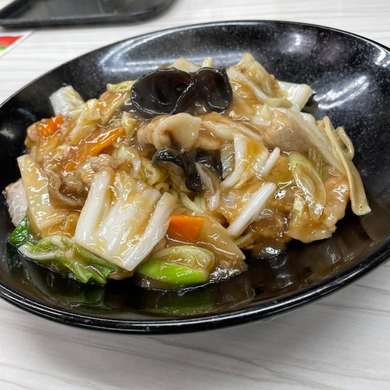 あんかけ肉焼きそば(餃子の王将 武庫之荘店)