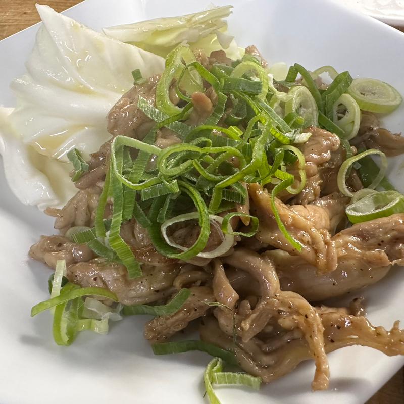 鳥すきみ焼(博多長浜ラーメン 呑龍)