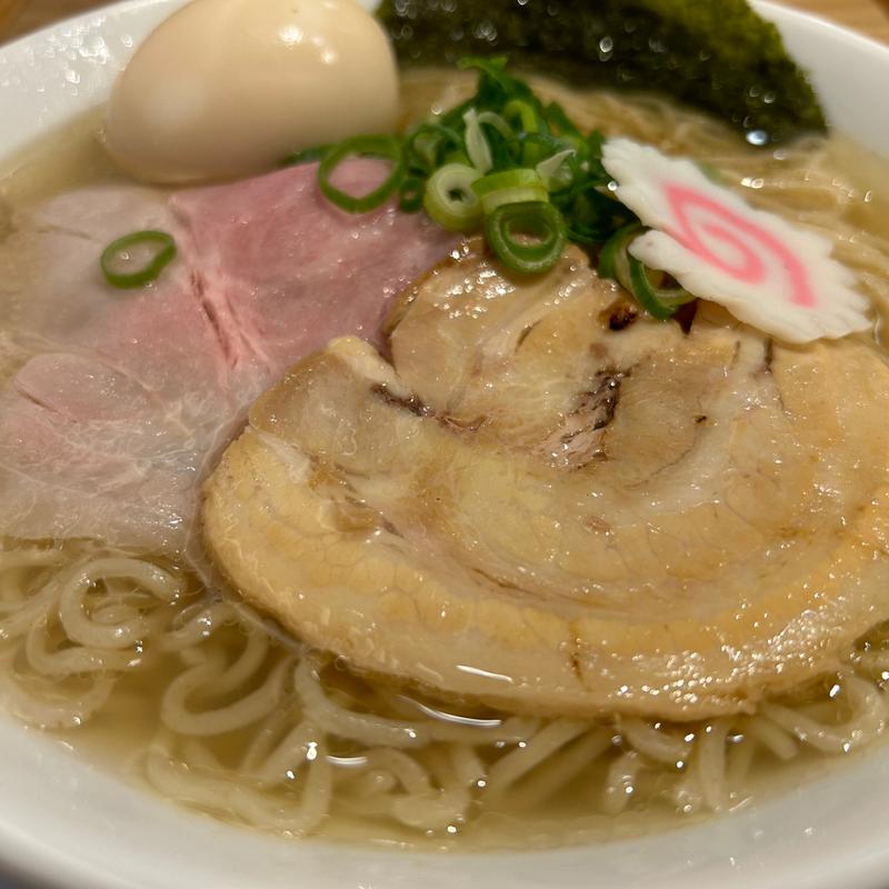 貝ダシ汐らぁ麺 大盛味玉(らぁ麺 ほたる)