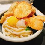 かしわ天つけうどん(谷や )