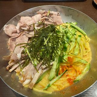 冷麺チャーシュー増し(来来亭 茨木寺田店)