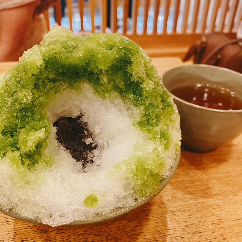 赤福氷（夏季限定）(赤福茶屋ジェイアール名古屋高島屋店)