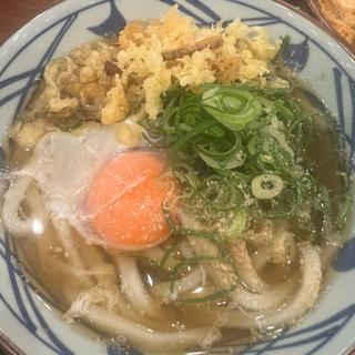 かけうどん並＋生卵(丸亀製麺三木)
