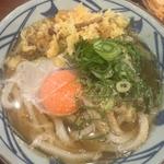 かけうどん並＋生卵