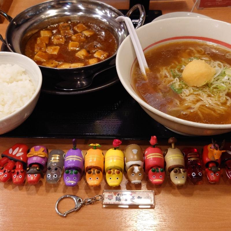 四川麻婆豆腐素らーめんセット(幸楽苑 栄町店 )