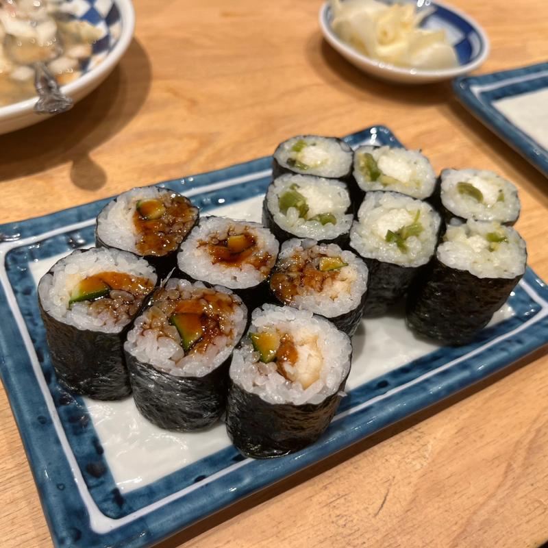 アナきゅう巻き(すし酒場 さしす)