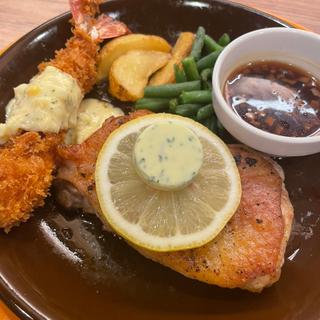 阿波踊りチキンソテーとエビフライ(ジョナサン 東久留米駅前店)