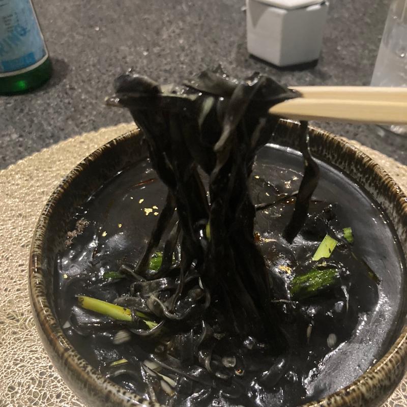 ブラックマキアートまぜそば(KINGSCOTE HAKATA)