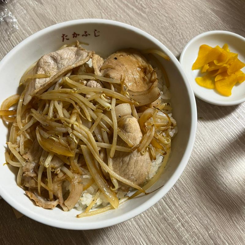 焼肉丼大盛(たかふじ )