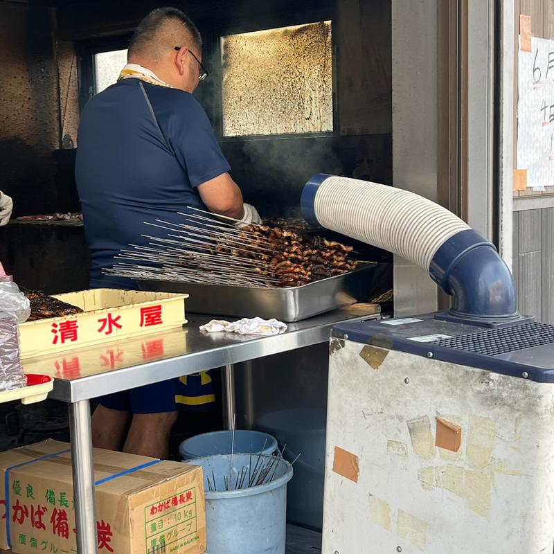 うなぎの蒲焼(清水屋川魚店 )