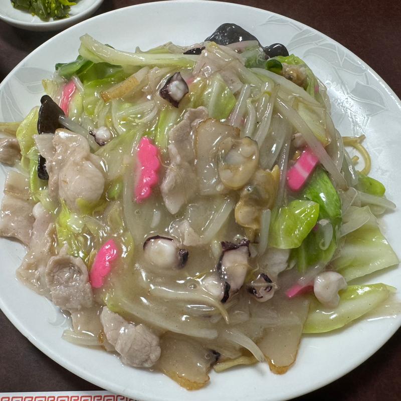 皿うどん　軟セット(長崎飯店 高田馬場駅前店 （ナガサキハンテン）)