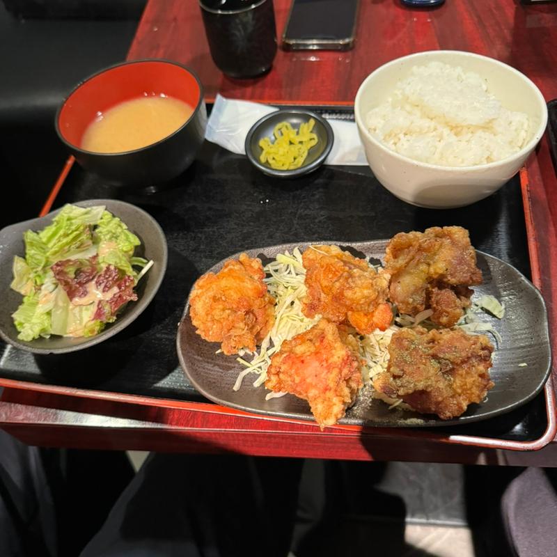 唐揚げ定食(和食バル 香家 新宿東南口 （wasyokubarukouya）)