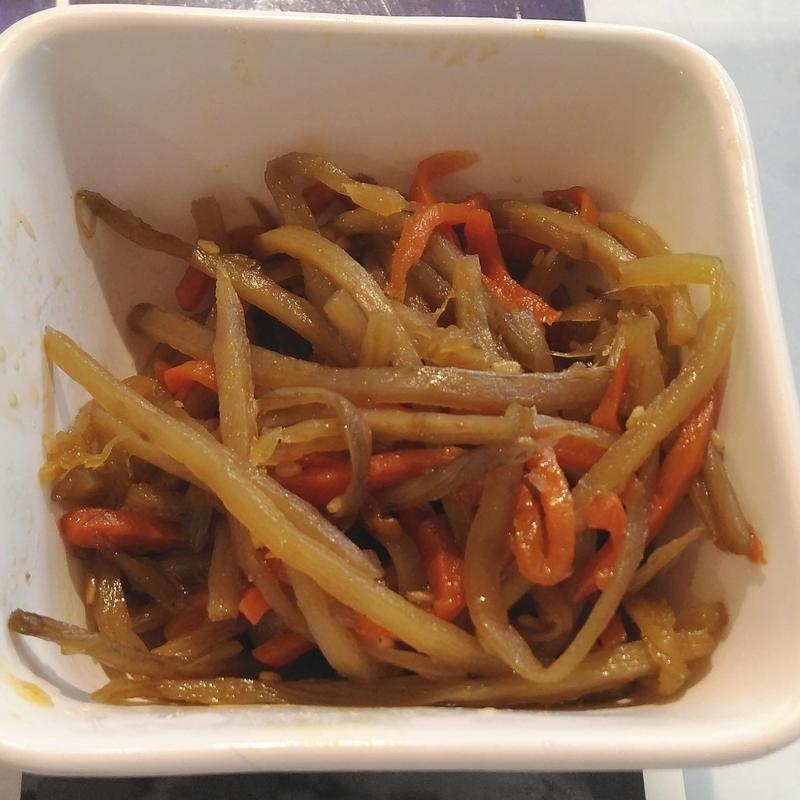 きんぴらごぼう(東京科学大学つばめ生協すずかけ台食堂)