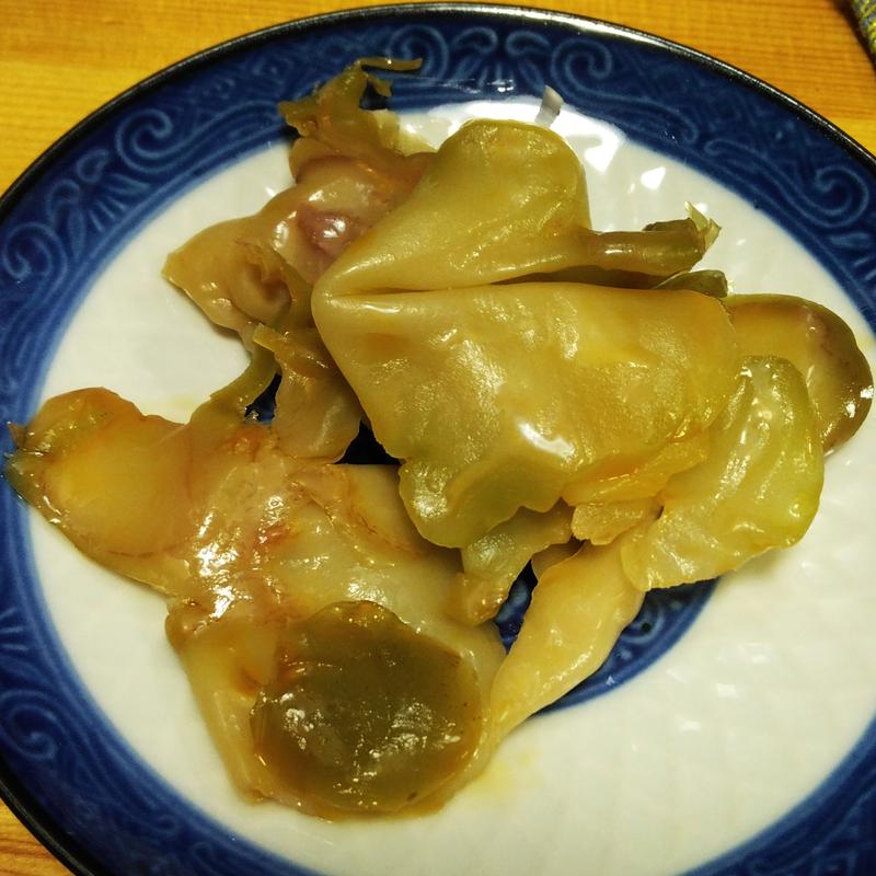 自家製ザーサイ(中華そば にしむら)