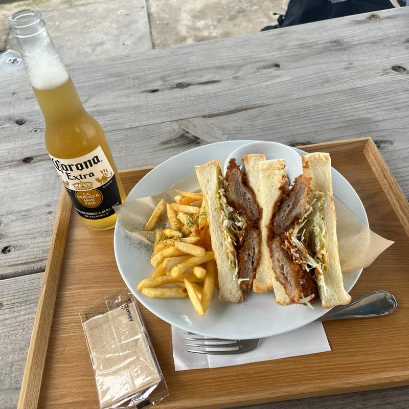 カツサンド(生見ホワイトビーチホテル )