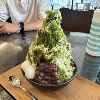かき氷　宇治