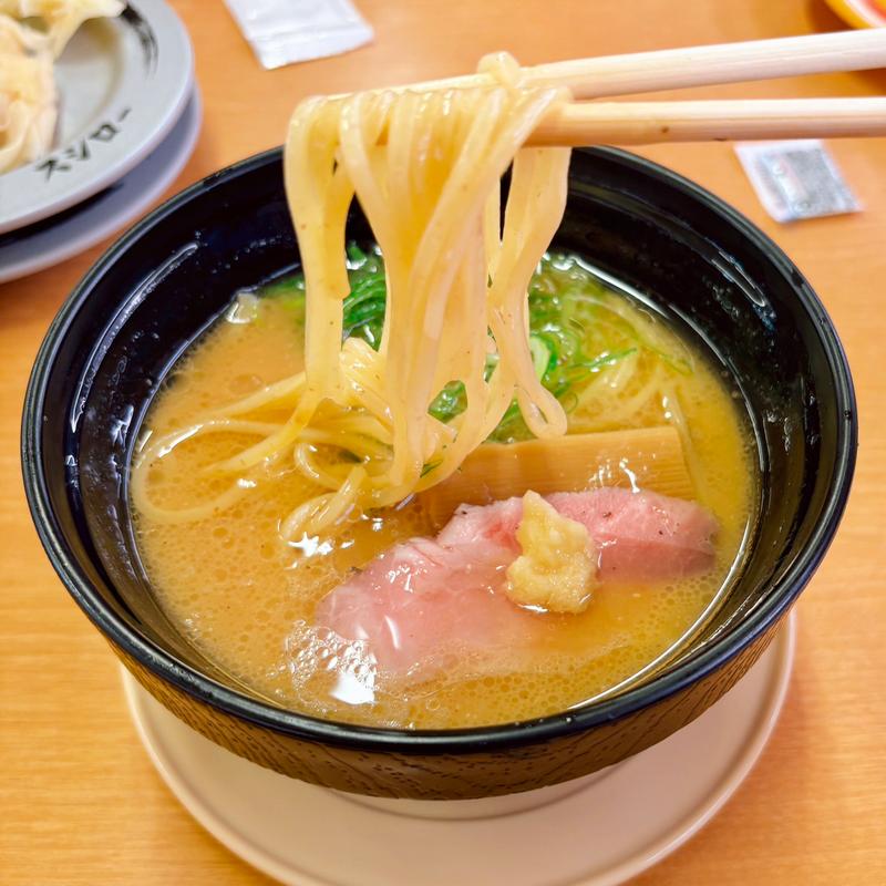 味噌らーめん生姜入り(スシロー 川崎第一京浜店)