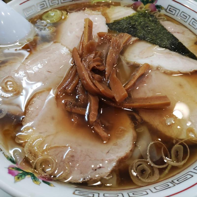 チャーシューワンタン麺 大盛(春木屋 吉祥寺店 （はるきや）)