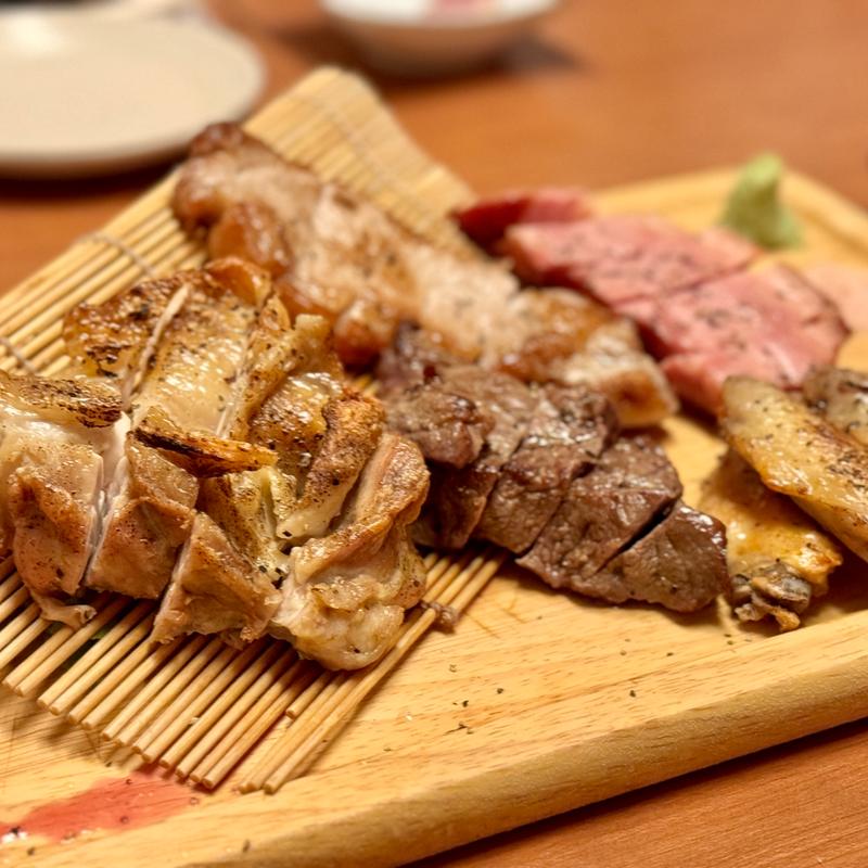 おまかせ5種盛り(肉系居酒屋 肉十八番屋 人形町店)