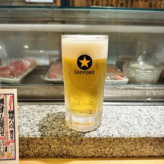 生ビール(英鮨 渋谷店)
