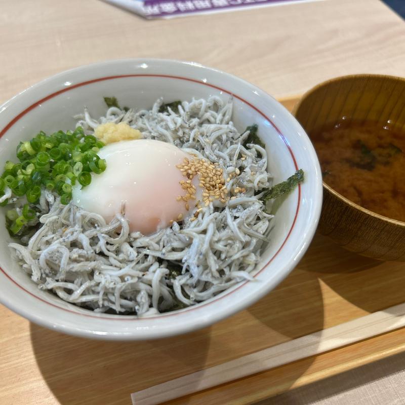 三河しらす丼(漁師食堂 三河丸（NEOPASA岡崎フードコート内）)