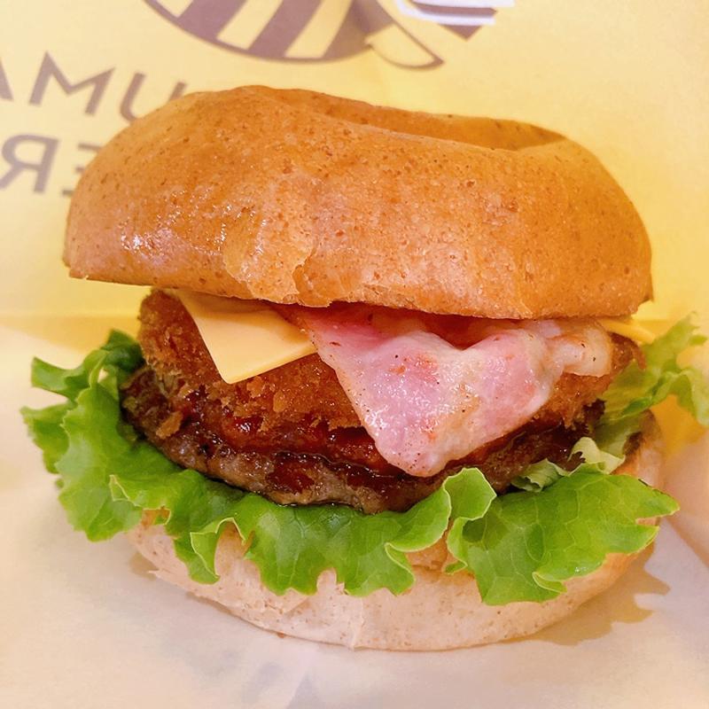 シマウマバーガーポテトセット(SHIMAUMA BURGER ジアウトレット広島店)