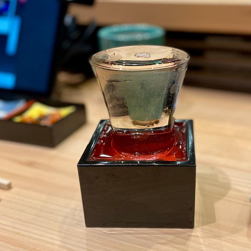 篠峯　純米吟醸(廻転鮨 銀座おのでら 息子渋谷店)