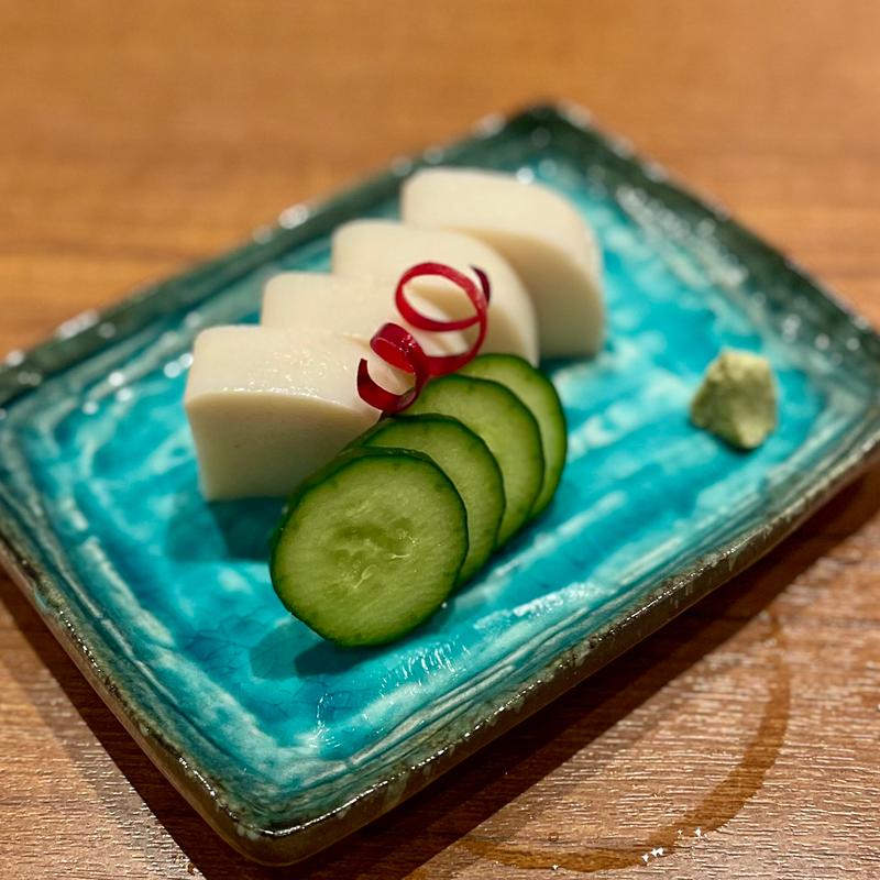 鈴廣の板わさ(十音(3月オープン))