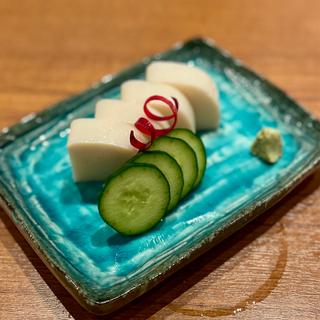 鈴廣の板わさ(十音(3月オープン))