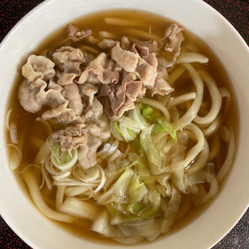 肉うどん(吉田のうどん 金藏製麺)