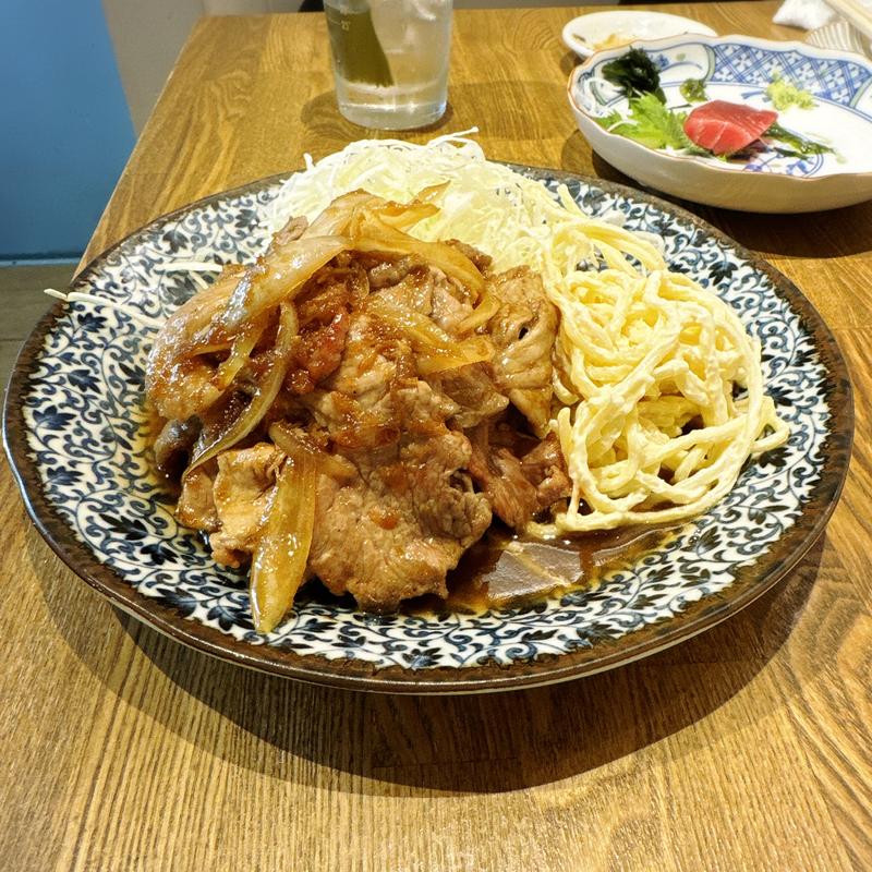 豚肉生姜焼き(菱田屋酒場)