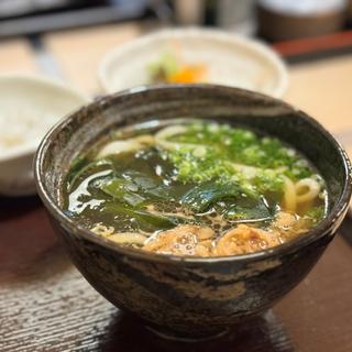 鯛めしと肉うどん(関西割烹なごみ)