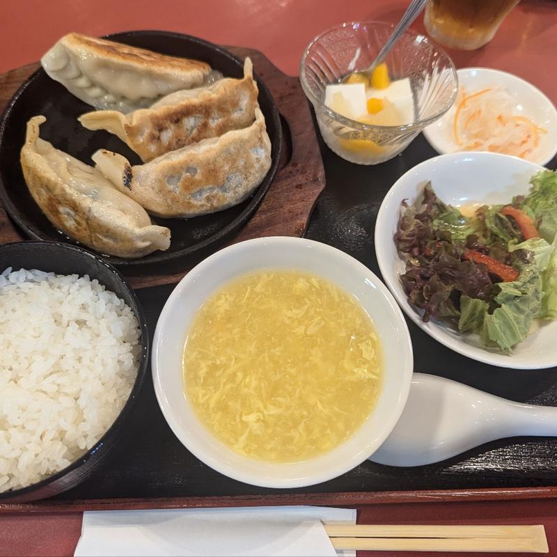餃子定食(千馬餃子楼)