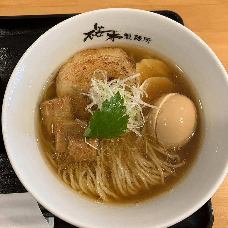 醤油ラーメン(桜木製麺所　大和町店)