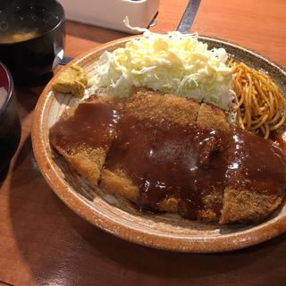 牛タンミンチカツ定食(焼肉まるしま 本店)