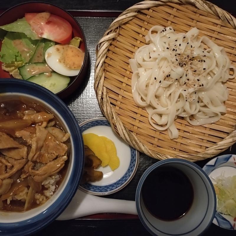 カレー丼セット(きしめん 尾張屋)