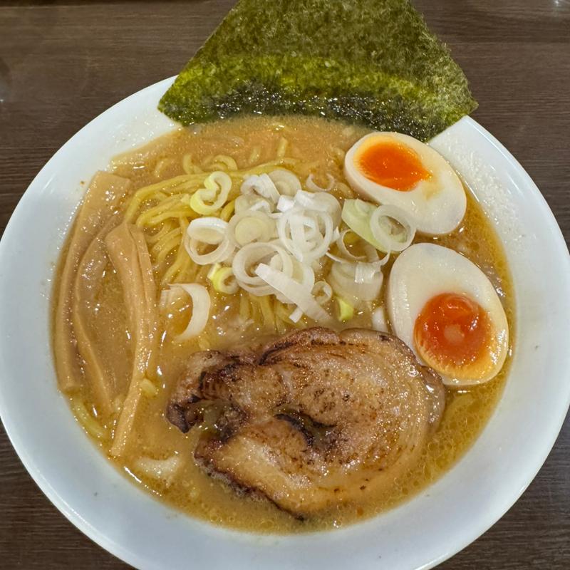 味噌ラーメン味玉(麺屋たけろく)