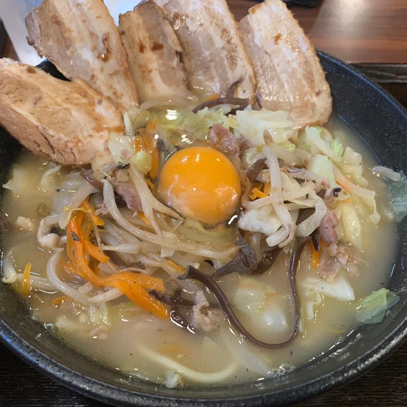 チャーシュー大馬鹿ちゃんぽん(ちゃんぽん亭 コシキ 今泉本店)