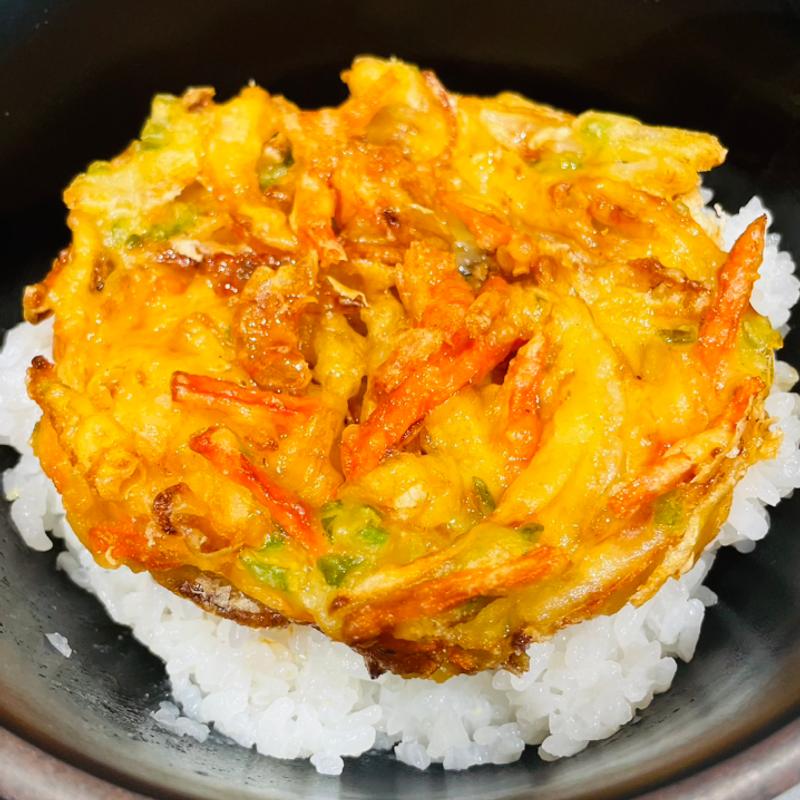 かき揚げ丼(岩本町スタンドそば 秋葉原店)