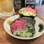 青魚ガリ巻き