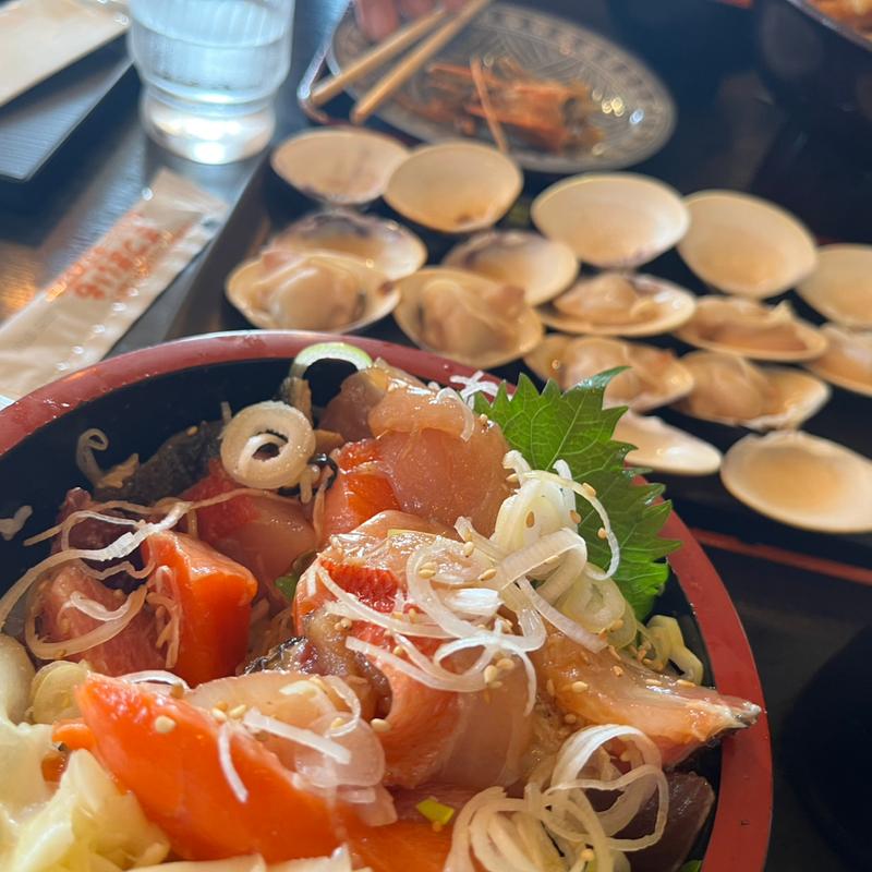 ぶっかけ丼(漁師料理の店ばんや)