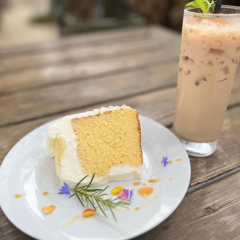 シフォンケーキ(九十九里ハーブガーデン)