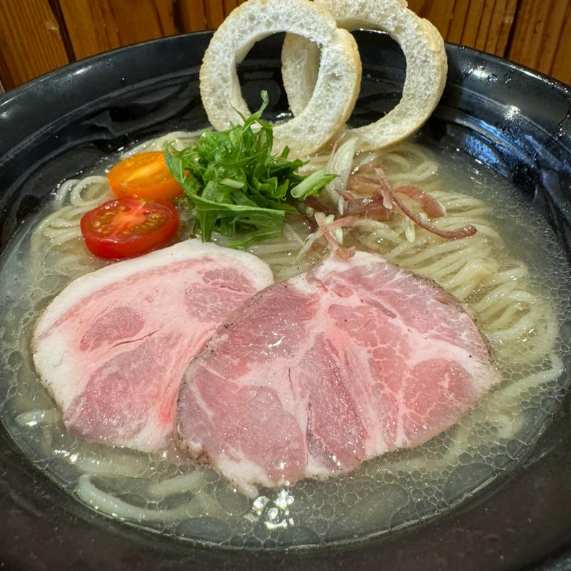 水出しオリーブイリコ冷やし煮干し塩らーめん(らーめん専門 和海 （なごみ）)