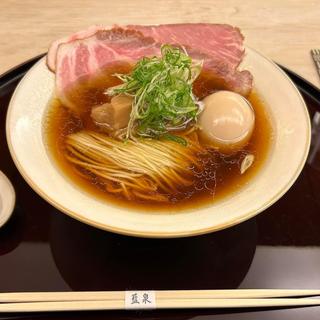 醤油ラーメン ミニ本鮪丼セット(紀尾井町 藍泉)