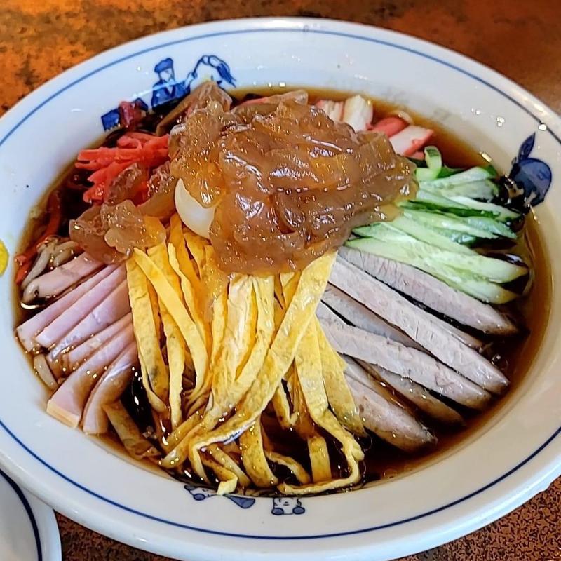 五目冷やし中華(中華 栃尾)