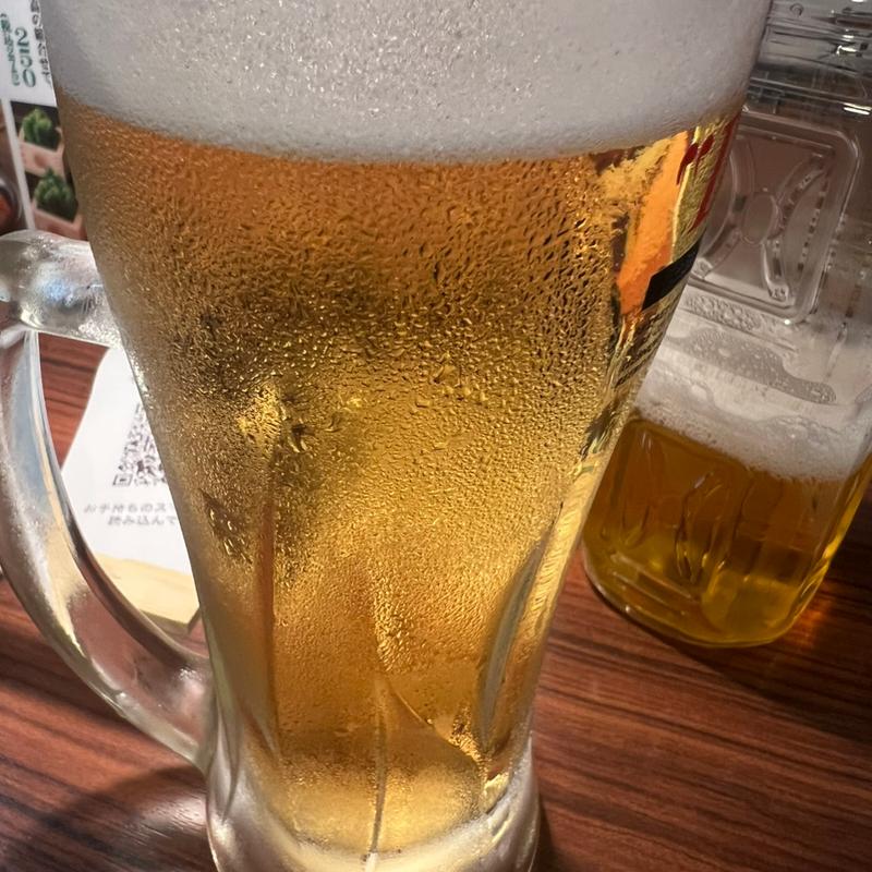 生ビール(たれ焼肉 金肉屋 三軒茶屋店)