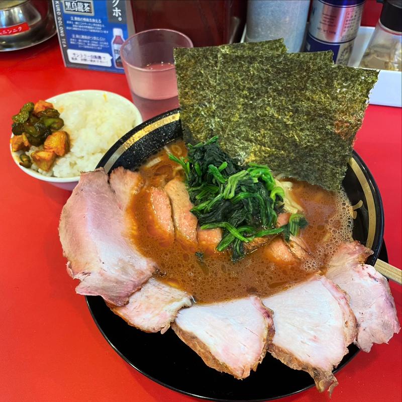 燻製チャーシューメン(大輝家直系家系ラーメン 大金家)