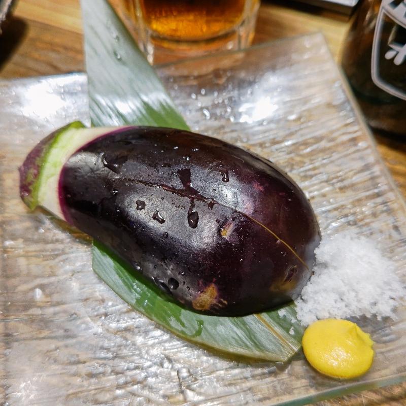 泉州水茄子刺身(ハーフ)(のげちゃん)