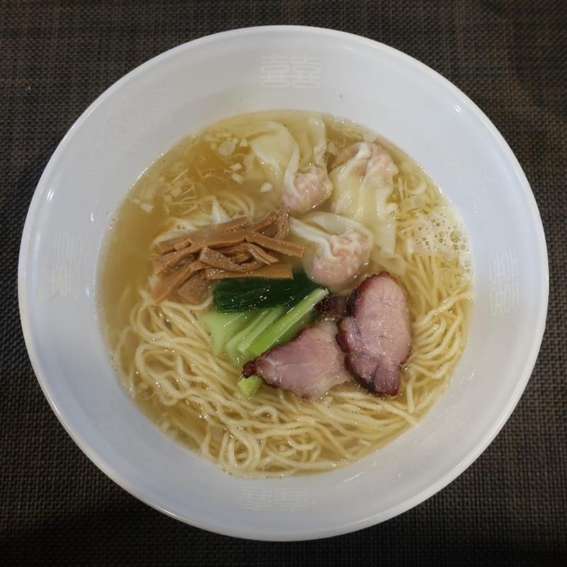 塩ワンタンめん(3個)(らーめん穀雨)