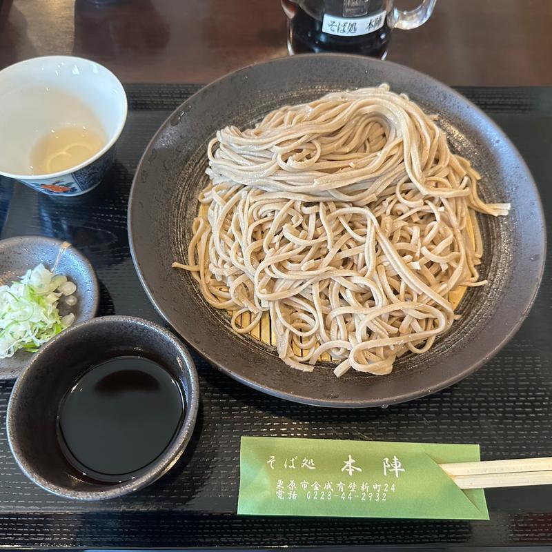 (そば処本陣)